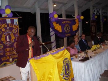 Skeete was an avid member of the Lion's Club of Tortola. Photo: Facebook